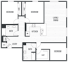 sixth and jackson apartments san jose floor plan 3C